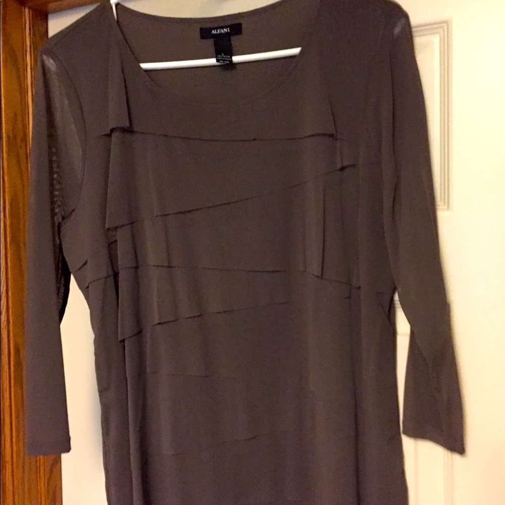 Beautiful dark toast blouse
